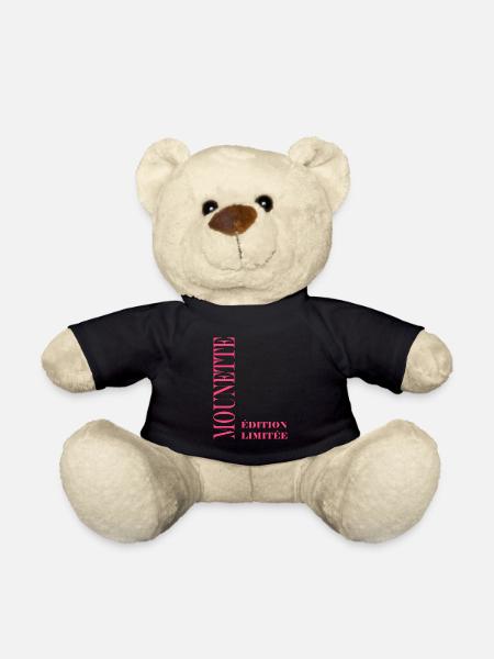 mounette - Nounours - noir