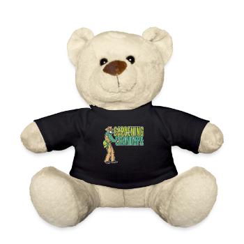 Hobbygärtner Garten Gärtnerischer Vater - Teddy - Schwarz - Vorne