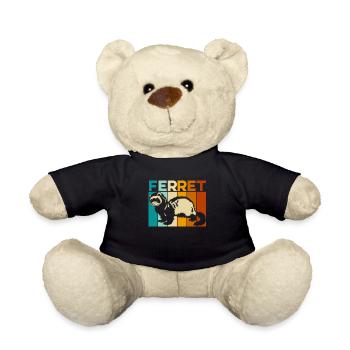 Frettchen Iltis - Teddy - Schwarz - Vorne