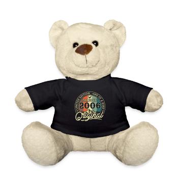 Vintage 2006 - Zeitloser Schatz - Teddy - Schwarz - Vorne