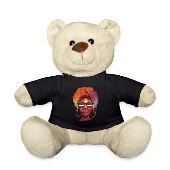 Lettonie - Nounours - noir - Devant