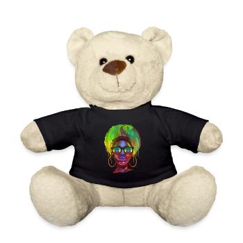 Ethiopia - Teddy Bear - black - Front