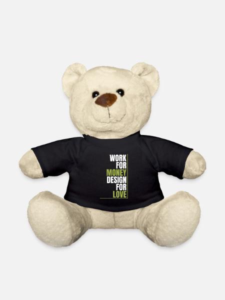 Web Entwickler Webdeveloper Liebe - Teddy - Schwarz