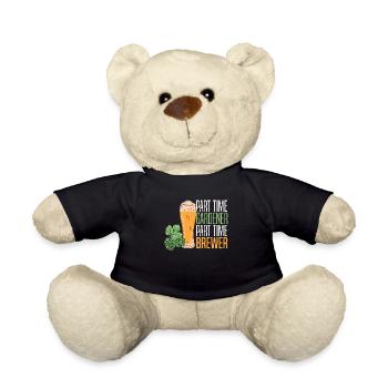 Hobby Gardener Garden Brewer Garden Bière - Nounours - noir - Devant