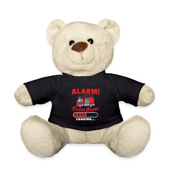 Ich Werde Großer Bruder Fuchs Brüder Geschenk - Teddy - Schwarz - Vorne