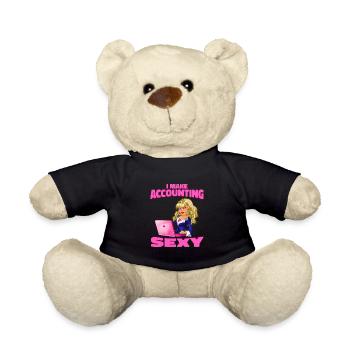 Buchhalter Steuerberater Sexy Sexy Buchhalterin - Teddy - Schwarz - Vorne