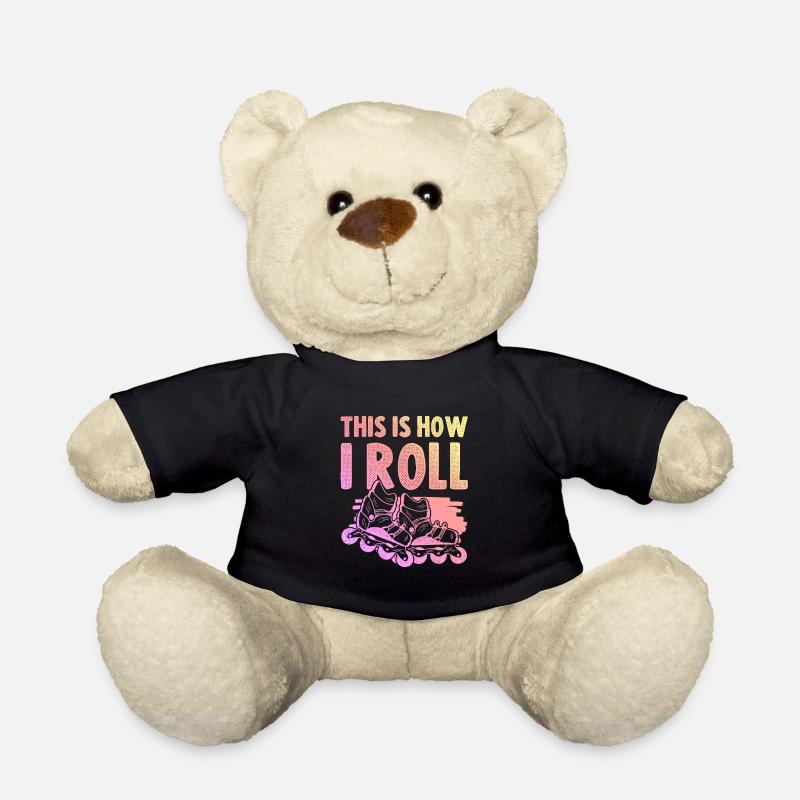 skater inline - Teddy - Schwarz