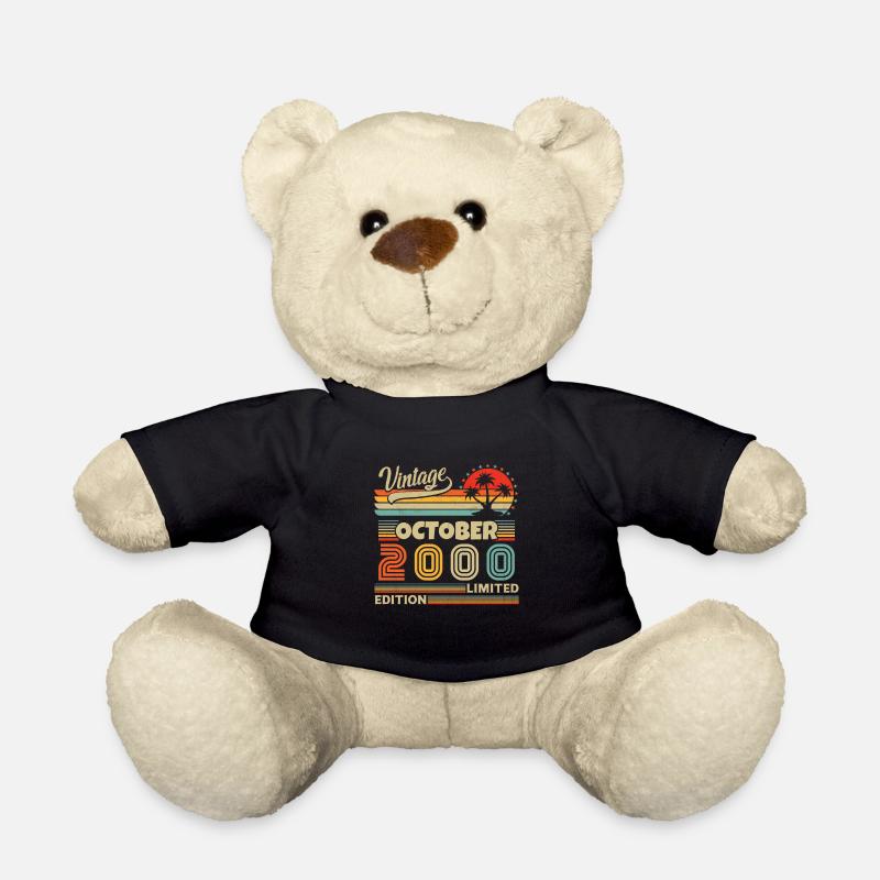 Original octobre 2000 vintage anniversaire 2000 - Nounours - noir