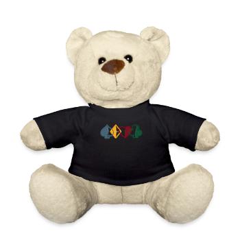 Poker - Nounours - noir - Devant