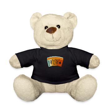 Poker - Nounours - noir - Devant