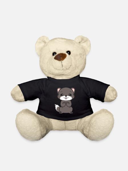 Humour petite fouine - Nounours - noir
