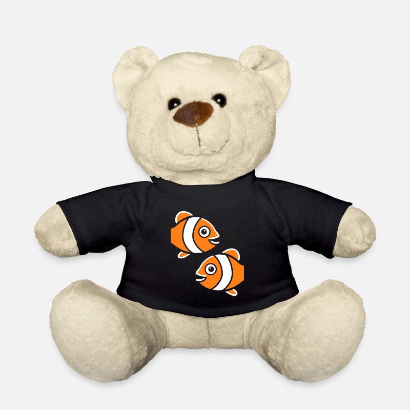 Humor Kleiner Clownfisch - Teddy - Schwarz