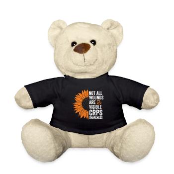 Unsichtbare Kämpfe: CRPS-Bewusstsein - Teddy - Schwarz - Vorne