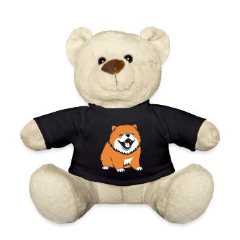 Chien chow chow - Nounours - noir - Devant