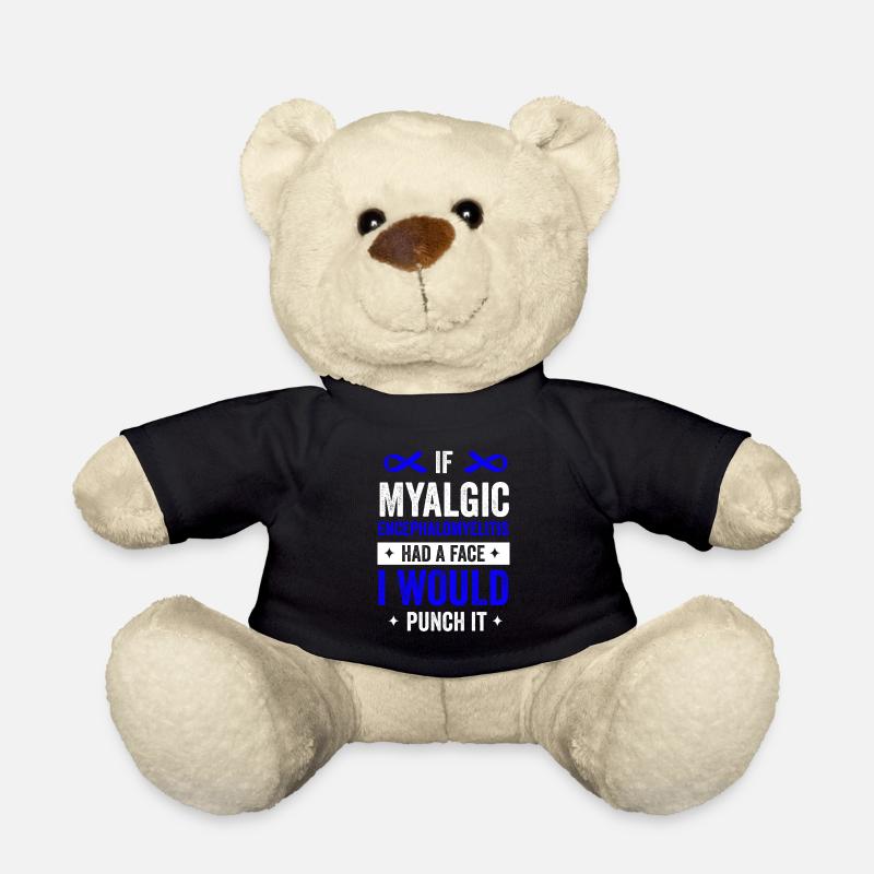 bewusstsein für myalgische enzME Entgegentreten: E - Teddy - Schwarz