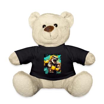Hai Tier Boxer Kämpfer - Teddy - Schwarz - Vorne
