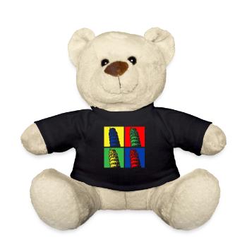 Tour penchée de Pise : une culture pop vibrante - Nounours - noir - Devant