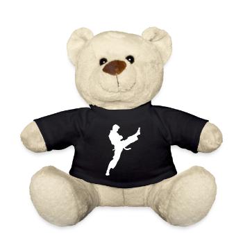 Karate - Teddy - Schwarz - Vorne