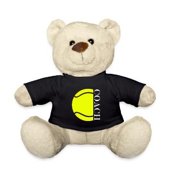 Coach de tennis - Nounours - noir - Devant