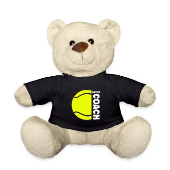 Coach de tennis - Nounours - noir - Devant