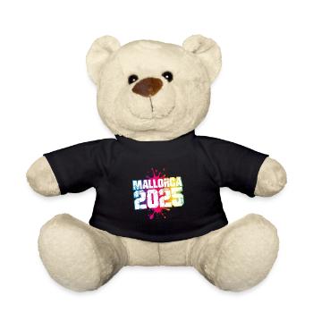Mallorca 2025 Bunt Klecks - Teddy - Schwarz - Vorne