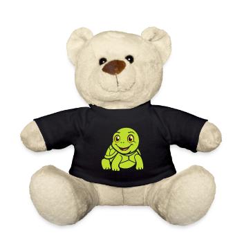 tortoise - Teddy Bear - black - Front