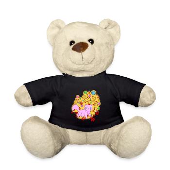 Chat Fan Chat Chaton J’Adore Les Chats - Nounours - noir - Devant