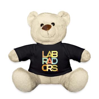 Labrador Dog Labradors - Teddy Bear - black - Front