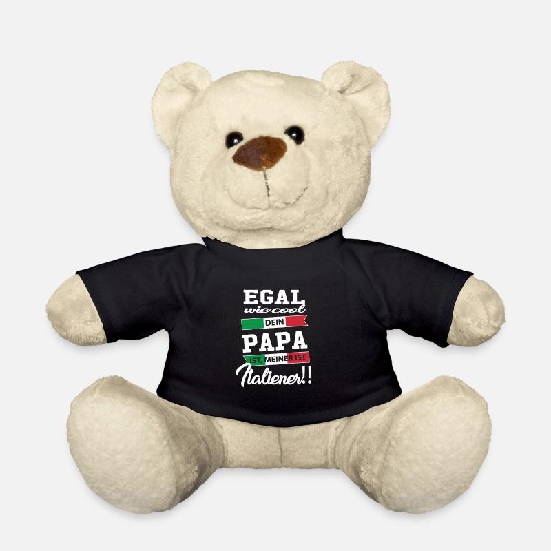 Egal wie cool Papa - Italien - Teddy - Schwarz