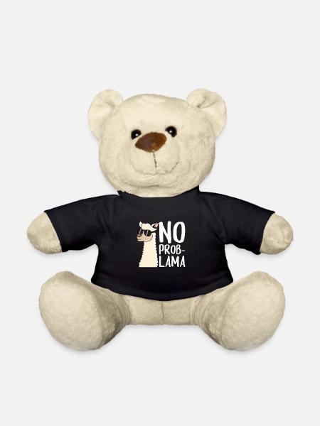 Llama - Teddy - Schwarz