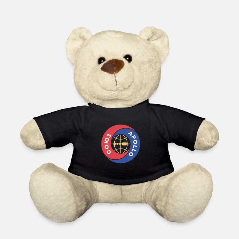 Apollo Kosmos Geschenk Sputnik Weltraum Astronaut - Teddy - Schwarz