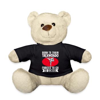 TKD Korean Martial Arts Tae Kwon - Teddy - Schwarz - Vorne
