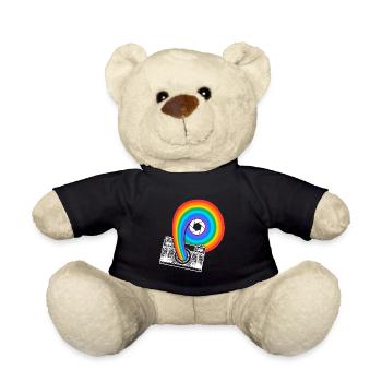 Photography Camera Lens Retro - Teddy - Schwarz - Vorne