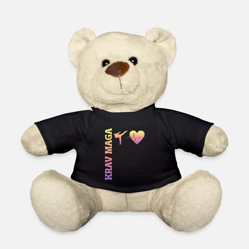 Krav Maga Apparel Israeli Self - Teddy - Schwarz