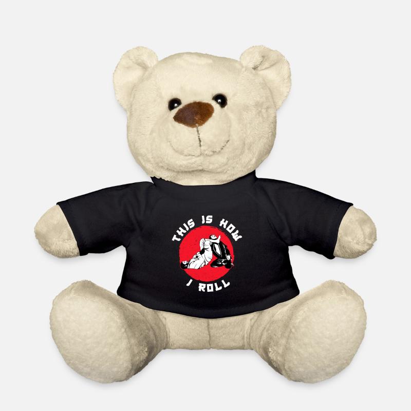 Brazilian Jiu Jitsu MMA Bjj Hugger - Teddy - Schwarz