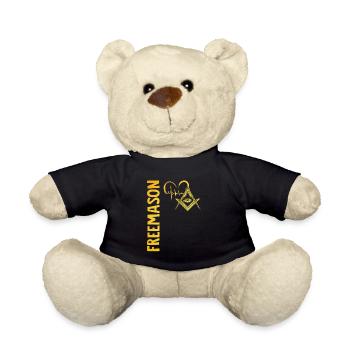 Masonic Freemasonry Fraternal - Teddy - Schwarz - Vorne