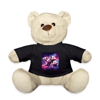 Weltraum-Possoms - Teddy - Schwarz - Vorne