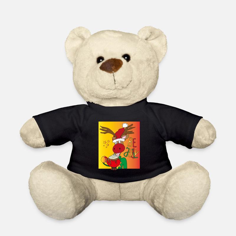 Chocolat chaud Rudolph / Be Jolly - Nounours - noir
