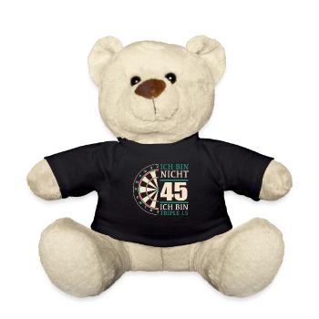 Birthday Gift 45 Years Birthday Child - Teddy Bear - black - Front
