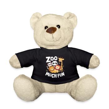 Zoo Tiere Zookeeper - Teddy - Schwarz - Vorne