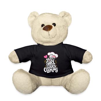 Chef cuisinier Cheff Bäker - Nounours - noir - Devant