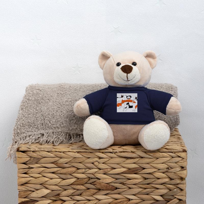 Chiens Basenji couchés Nounours