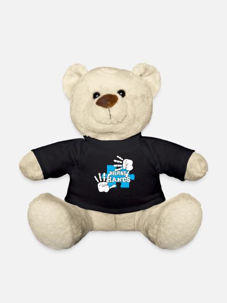Helfende Hände - Teddy - Schwarz