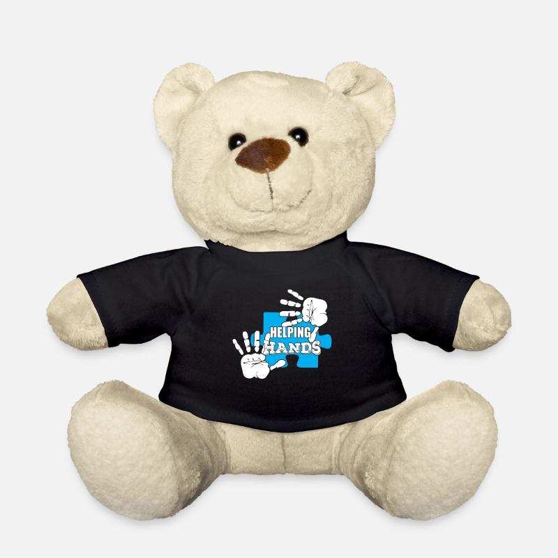 Helfende Hände - Teddy - Schwarz
