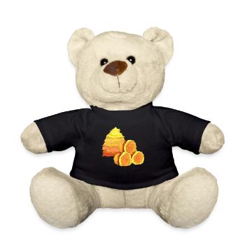 Balle de foin - Nounours - noir - Devant