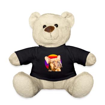 Freddie the Frenchie - Teddy Bear - black - Front