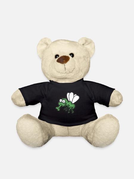 Fliege - Teddy - Schwarz