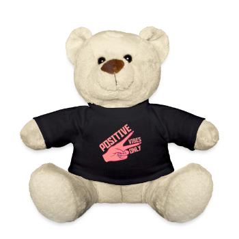 Ms. Positive Vibes Only - Teddy Bear - black - Front