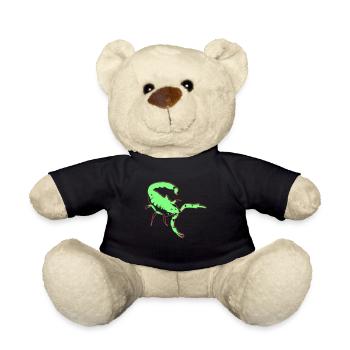Skorpion Skorpion giftig Vector Spinnentier Tier - Teddy - Schwarz - Vorne