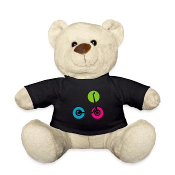 E-Scooter Roller - Teddy - Schwarz - Vorne
